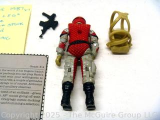 1988 GI Joe Action Figure Craxy Legs Incomplete (NM) Toy