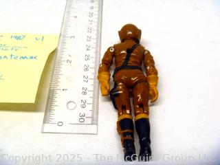 1987 GI Joe Action Figure WORMS Maggot Driver Incomplete (NM) Toy