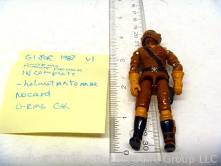 1987 GI Joe Action Figure WORMS Maggot Driver Incomplete (NM) Toy
