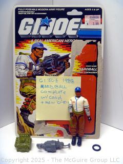 1988 GI Joe Action Figure Hardball Complete with Full Card (NM) Toy