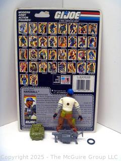 1988 GI Joe Action Figure Hardball Complete with Full Card (NM) Toy