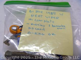 1989 GI Joe Action Figure Heat Viper Incomplete (NM) Toy