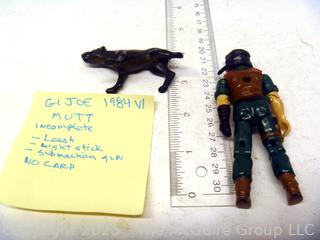 1984 GI Joe Action Figure Mutt Incomplete (NM) Toy