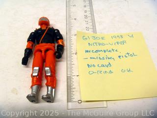 1993 GI Joe Action Figure Nitro Viper Incomplete (NM) Toy