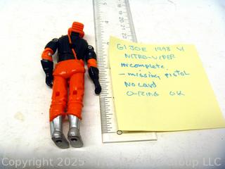 1993 GI Joe Action Figure Nitro Viper Incomplete (NM) Toy