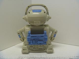 1992 Tiger Electronics 2-XL The Talking Robot with 1 Cassette tape (missing battery cover) Tested