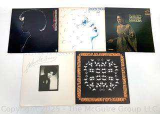 Selection of Five (5) 33.3 rpm Vinyl LP Record Albums (Female Soul)