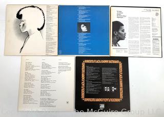 Selection of Five (5) 33.3 rpm Vinyl LP Record Albums (Female Soul)
