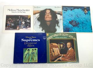 Selection of Five (5) 33.3 rpm Vinyl LP Record Albums