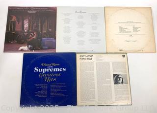 Selection of Five (5) 33.3 rpm Vinyl LP Record Albums
