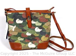 Dooney & Bourke Camouflage Duck Dover Tote Handbag, New with Tags