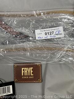 Frye Ivy Light Grey Backpack, New with Tags