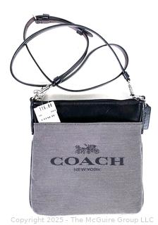 Coach Denim Jacquard Kitt Crossbody Handbag, New with Tags