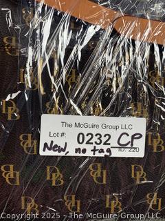 Dooney & Bourke Penny Brown Signature Logo Crossbody Handbag, New with Tag