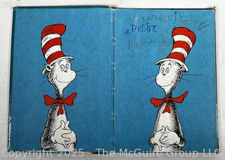 Three (3) Dr Suess Books Including Horton Hatches and Egg, 1st Edition 1940, I Had Trouble and The Cat in the Hat 