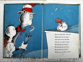 Three (3) Dr Suess Books Including Horton Hatches and Egg, 1st Edition 1940, I Had Trouble and The Cat in the Hat 