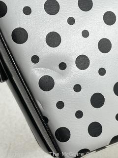 1980's Bruno Magli Italian Polka Dot Handbag.