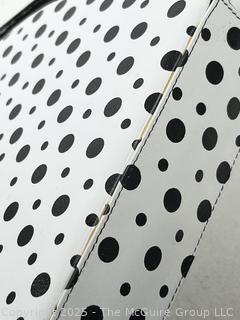 1980's Bruno Magli Italian Polka Dot Handbag.