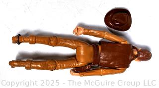 Johnny West The Movable Cowboy Action Figure by Louis Marx Co Toy, Damage to arm