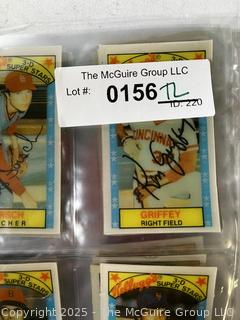 Collection of Kellog's 1970's "3-D Super Stars" Baseball Cards
