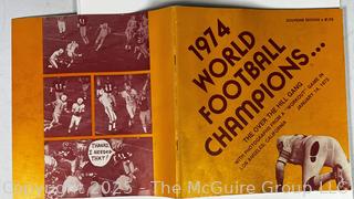 1974 World Football Champions Book The Over The Hill Gang, Souvenir Edition