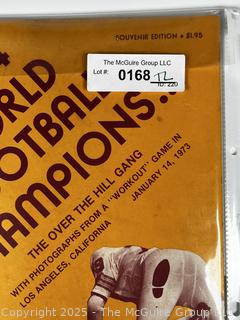 1974 World Football Champions Book The Over The Hill Gang, Souvenir Edition
