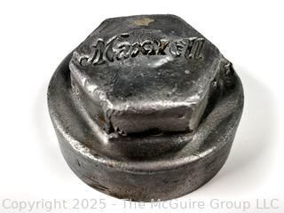 Early 1900's Maxwell Automobile Hubcap