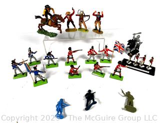 Assortment of Toy Soldiers Britain's Including Deetail