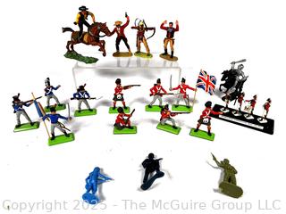 Assortment of Toy Soldiers Britain's Including Deetail