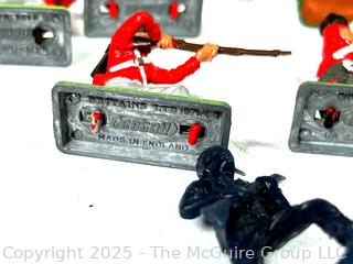 Assortment of Toy Soldiers Britain's Including Deetail
