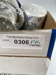 Group of Porcelain Ramekins and Serving Bowls
