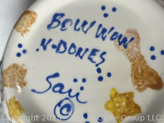 Three (3) Serving Bowls in Pottery and Melamine
