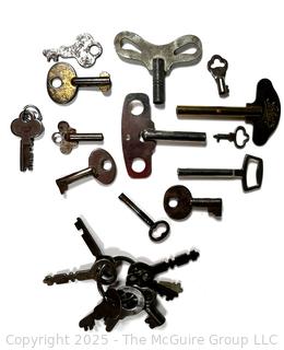 Collection of Keys and Clock Keys