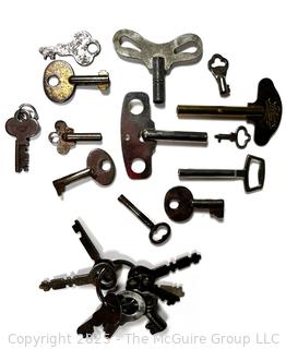 Collection of Keys and Clock Keys