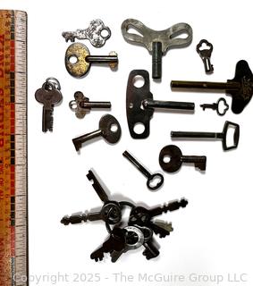 Collection of Keys and Clock Keys