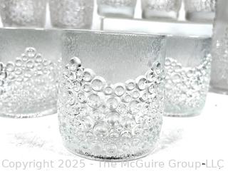 Set of La Rochére, France Bubble Glassware