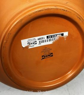 Terra Cotta Pottery Vase by Dutch Designer Hella Jongerius for Ikea.  15"