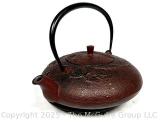 Joyce Chen Asian Dragon Cast Iron Teapot