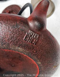 Joyce Chen Asian Dragon Cast Iron Teapot