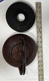 Joyce Chen Asian Dragon Cast Iron Teapot