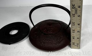 Joyce Chen Asian Dragon Cast Iron Teapot