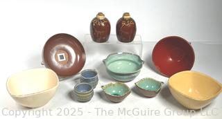 Group of Pottery Serving Items