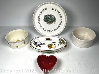 Group of Porcelain Pottery Servingware