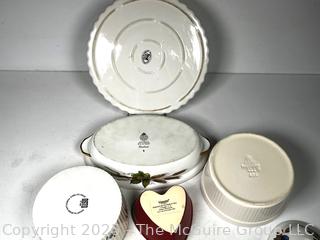 Group of Porcelain Pottery Servingware