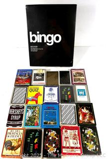 Crate & Barrel Bingo Game and Decks of Playing Cards and Games