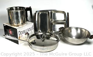 Stainless Steel Cookware Including All Clad and de Buyer 