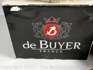 Stainless Steel Cookware Including All Clad and de Buyer 