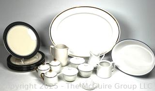 Collection of Porcelain Servingware Including Franciscan and Noritake