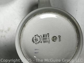 Set of Royal Copenhagen White Porcelain Dinnerware