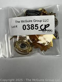 Costume Jewelry Brooches Including Enamel 